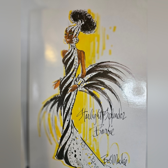 Rare Bob Mackie Starlight Spendor Barbie Doll 1991 - Picture 4 of 8